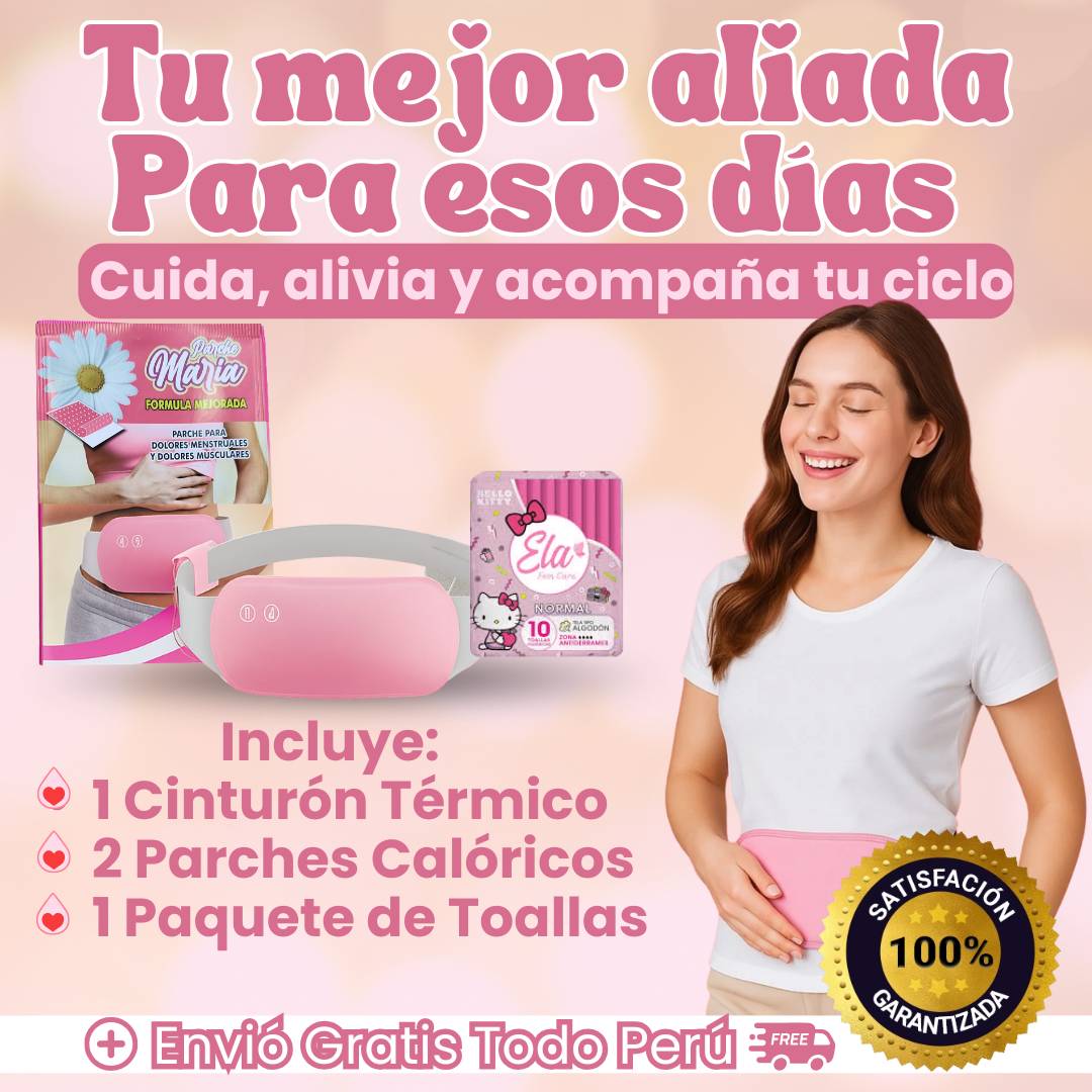 Kit Menstrual “Aliada del Ciclo”| Dile Adiós al dolor